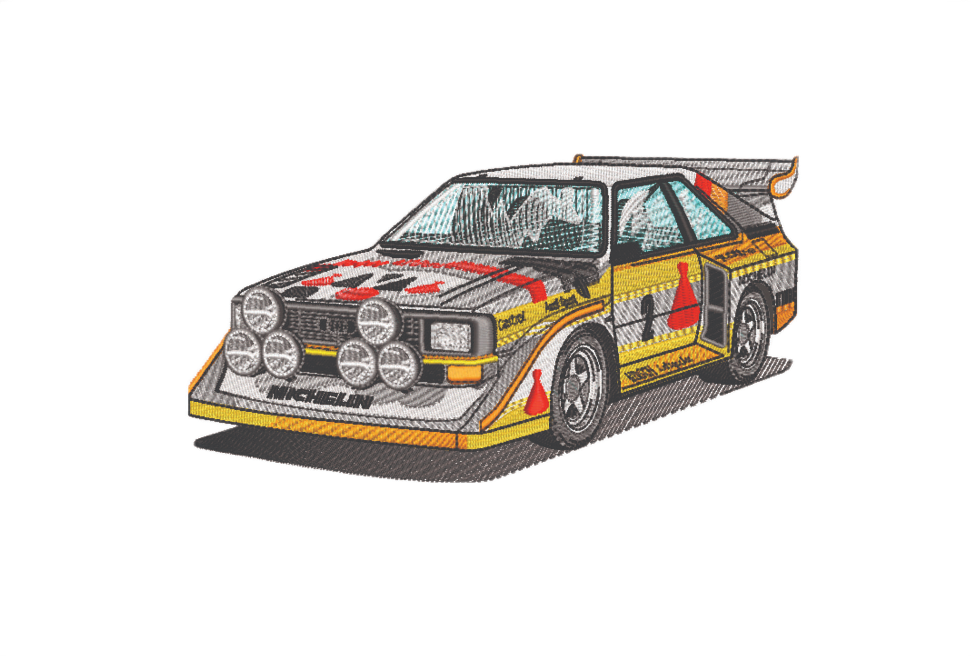 Tricou Audi Quattro