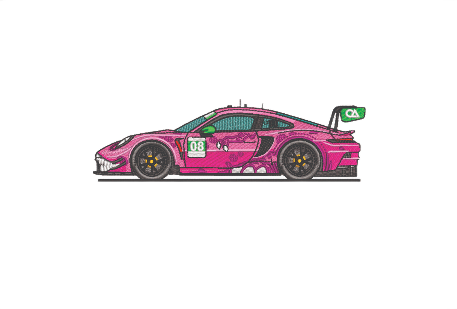 Tricou Porsche 911 GT3RS Dino