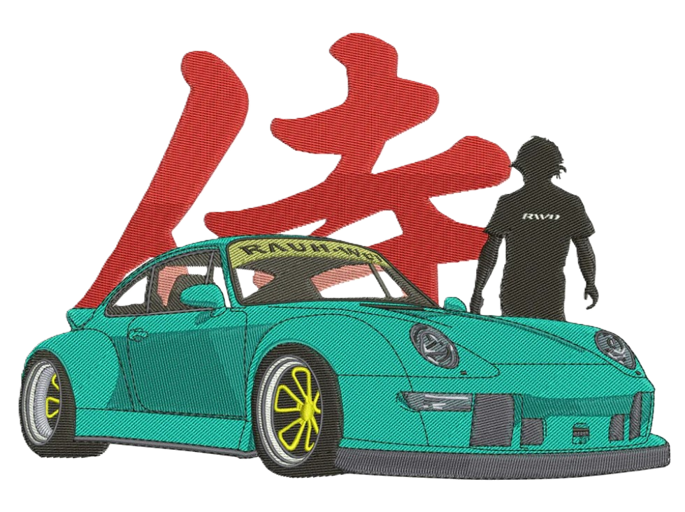 Tricou Porsche 911 RWB
