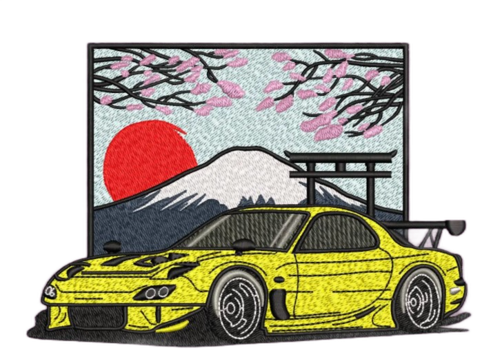 Tricou Mazda RX7 FD